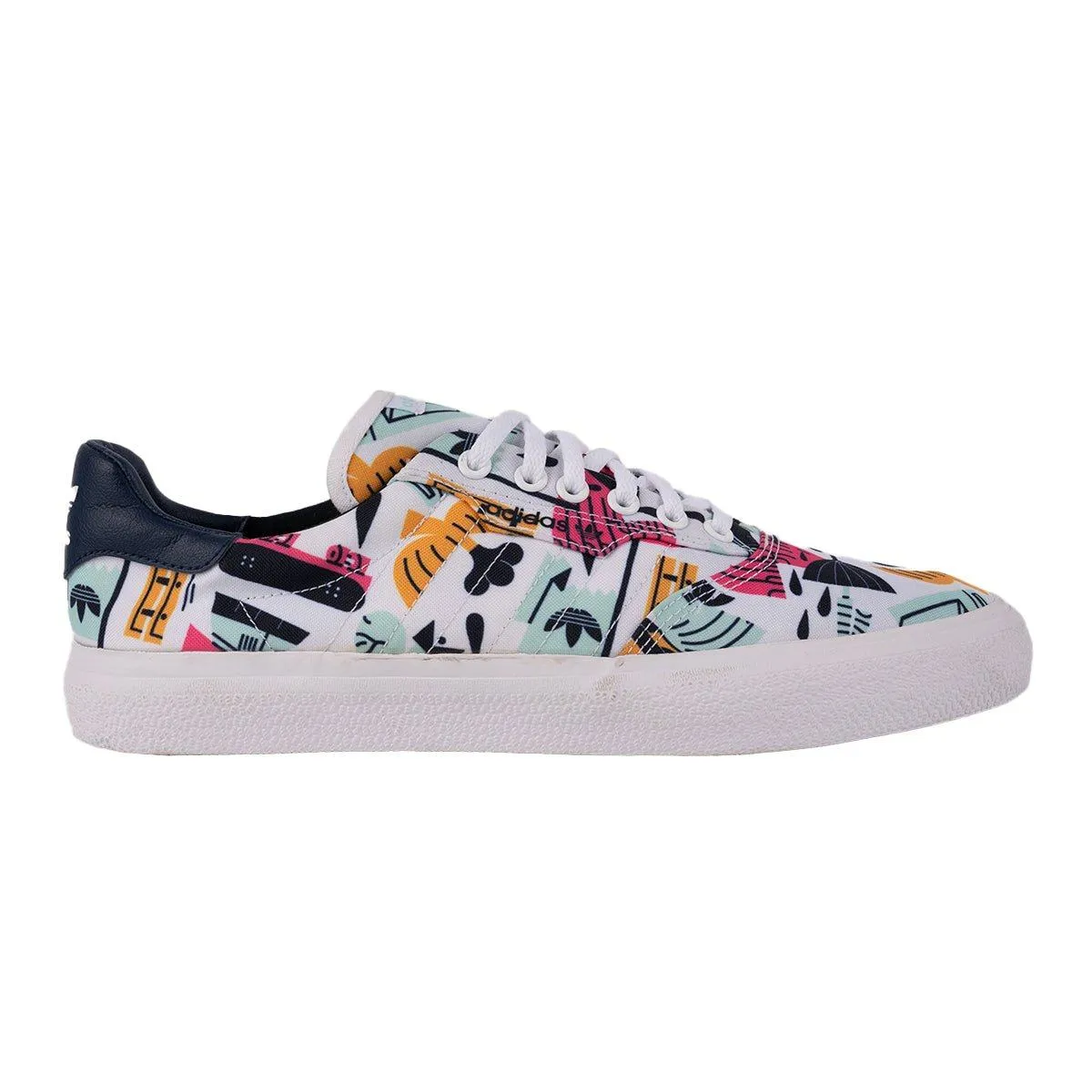 Adidas Originals 3Mc Skate Low-Top Sneakers Canvas Multicolour Colour For Men