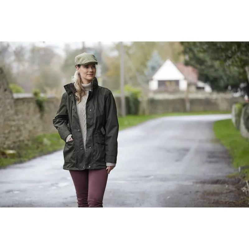 Alan Paine Fernley Ladies Waterproof Field Coat - Woodland