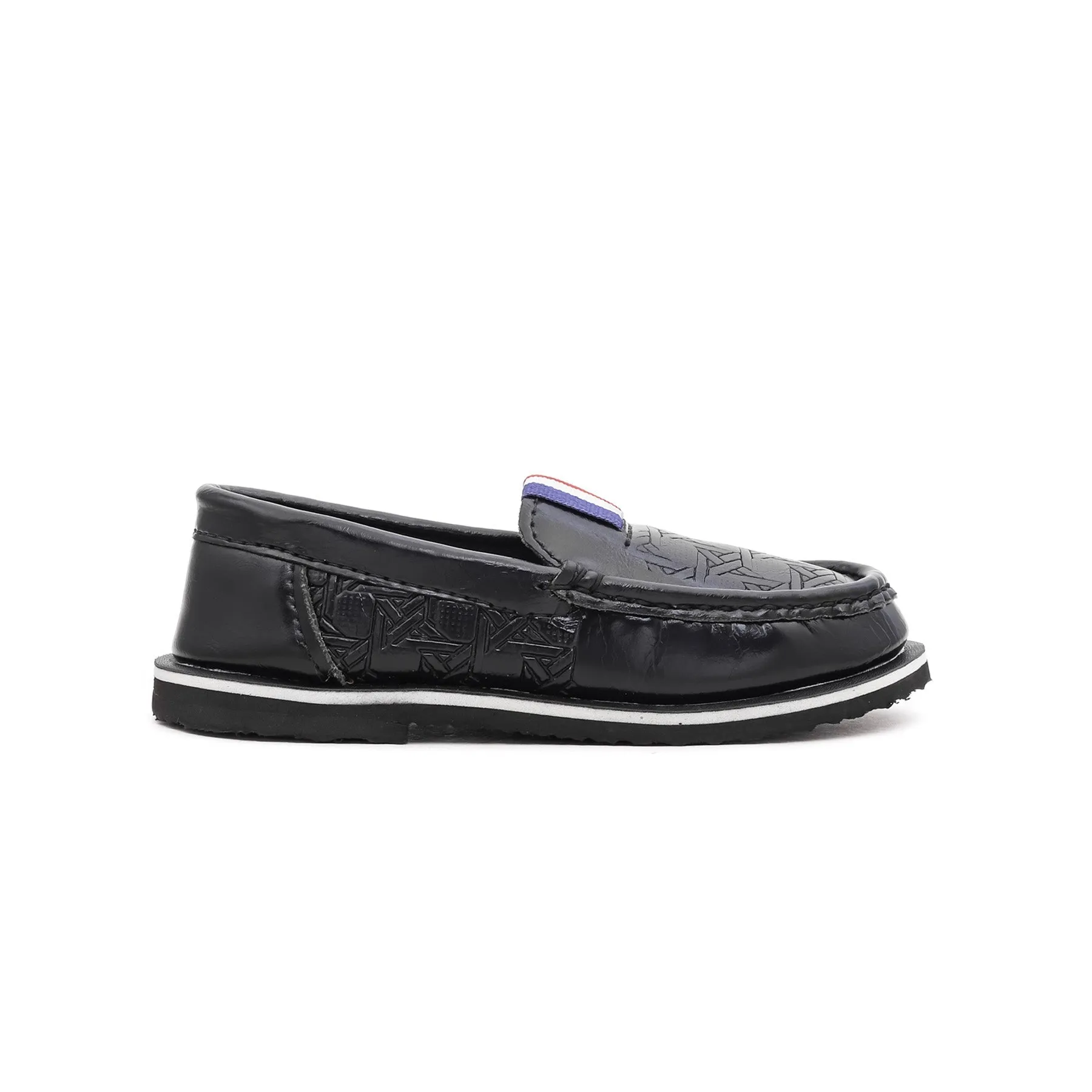 Boys Black Casual Moccasins KD0527