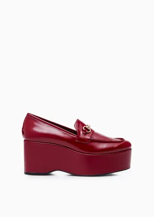 Brooklynn Wedges - Red