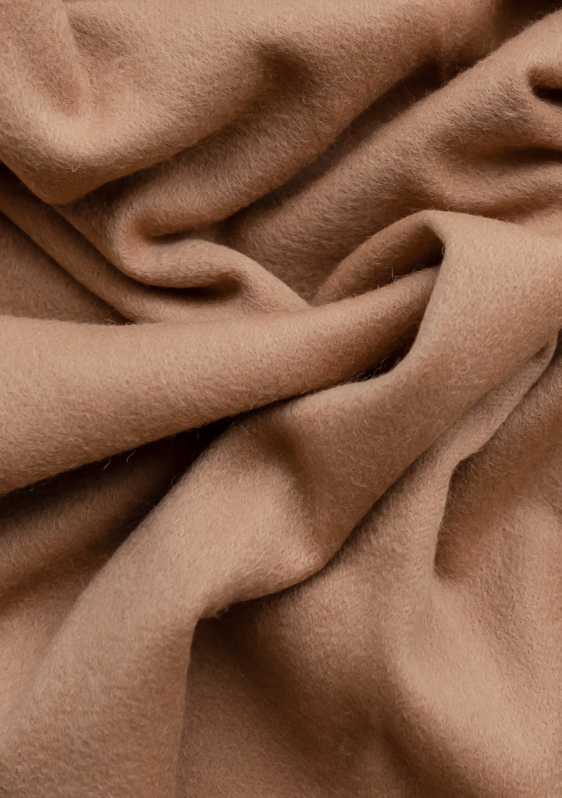 Cashmere Scarf in Camel