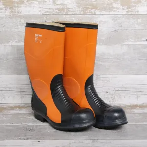 De-Branded Steel Toe Cap Safety Wellington Boots UK9