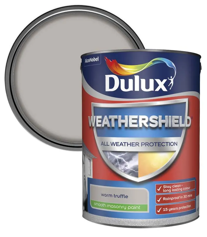 Dulux Weathershield Smooth Masonry Paint