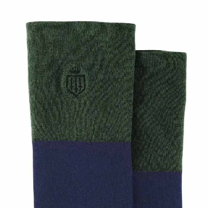 Fairfax & Favor Ladies Boot Socks (UK 4 - 8) - Green