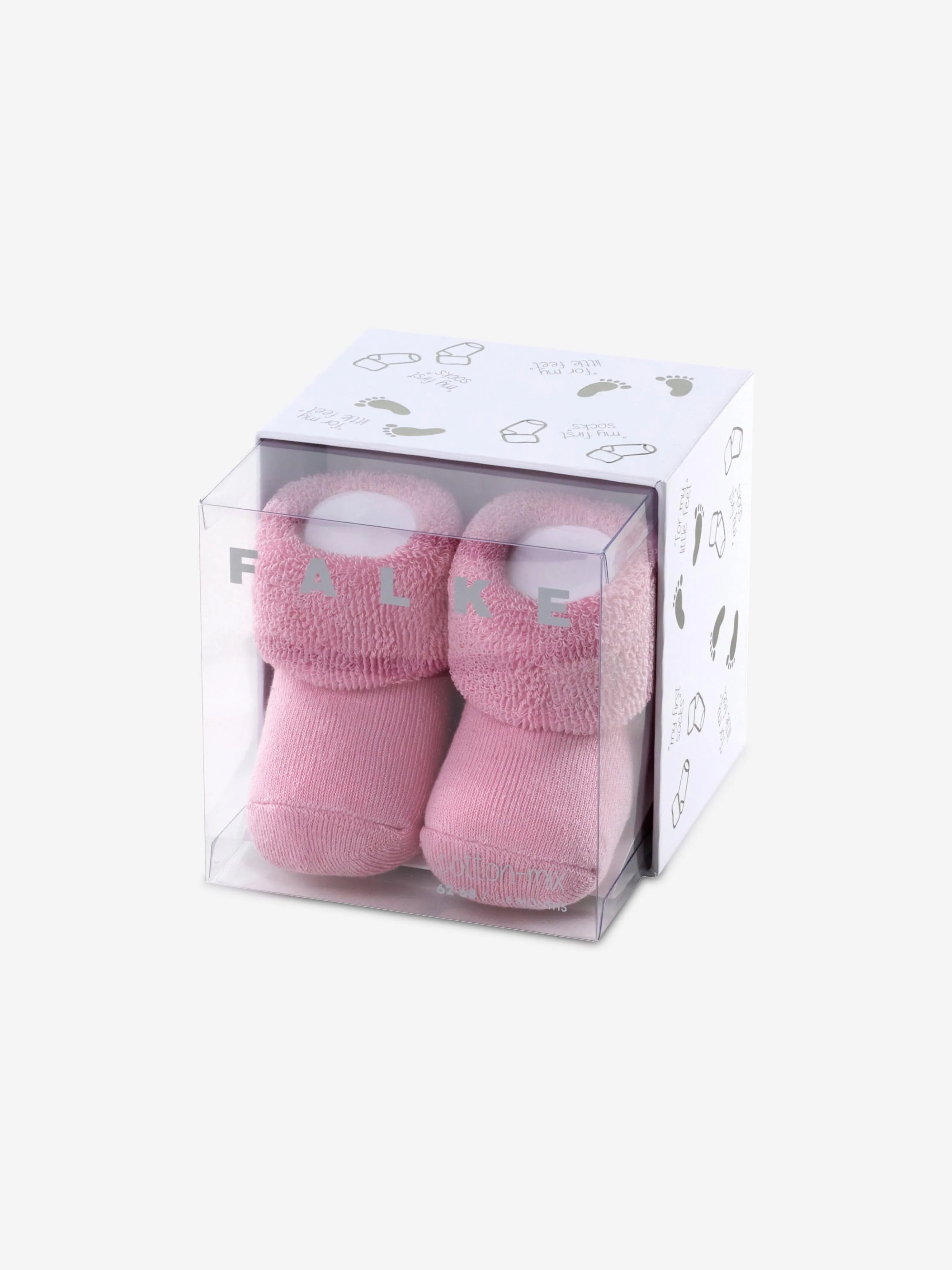 Falke Baby Girls Erstling Socks Gift Box in Pink