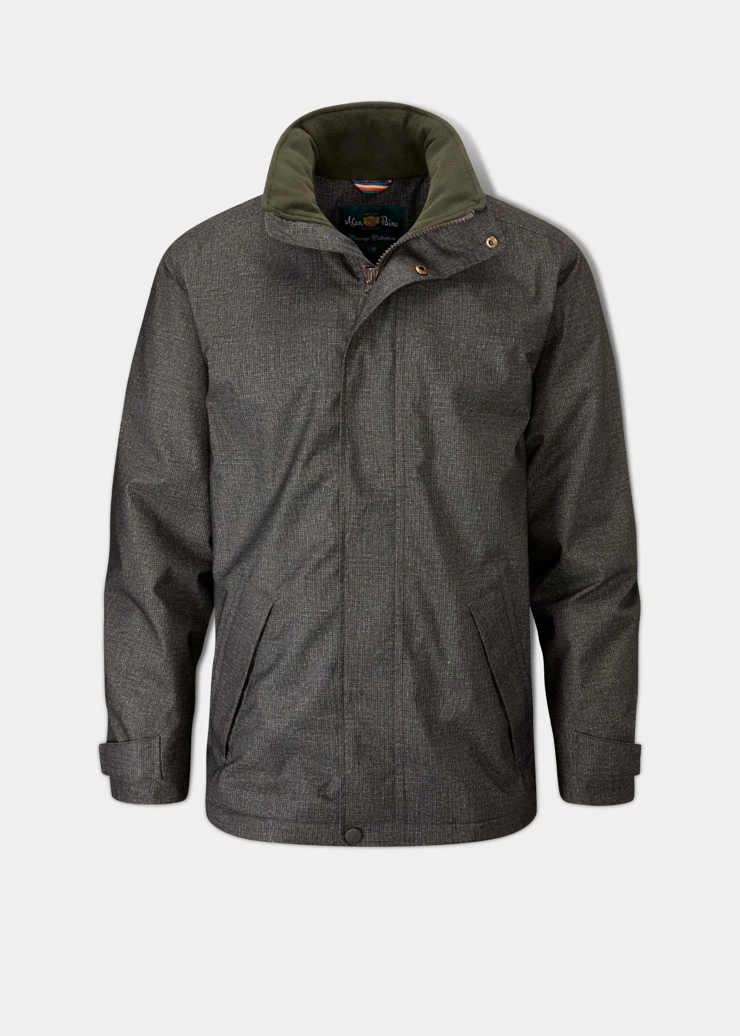 Fernley Men's Waterproof Weekend Coat In Hopsack