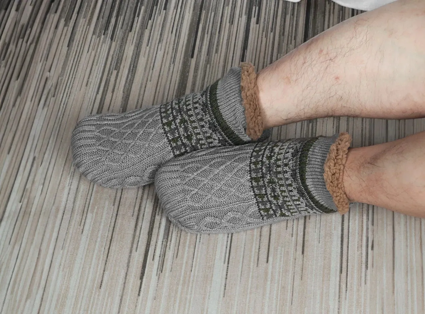 FitVille Knitted Thermal Socks (Unisex)