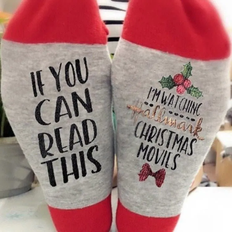 Funny Christmas Slipper Socks