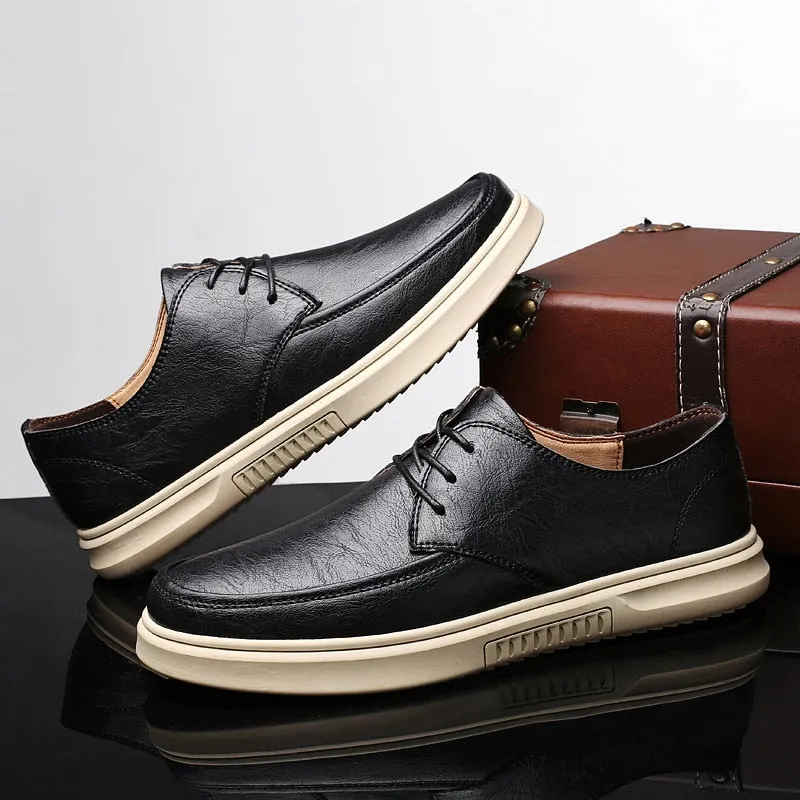 Genuine Leather Oxfords  Moccasins