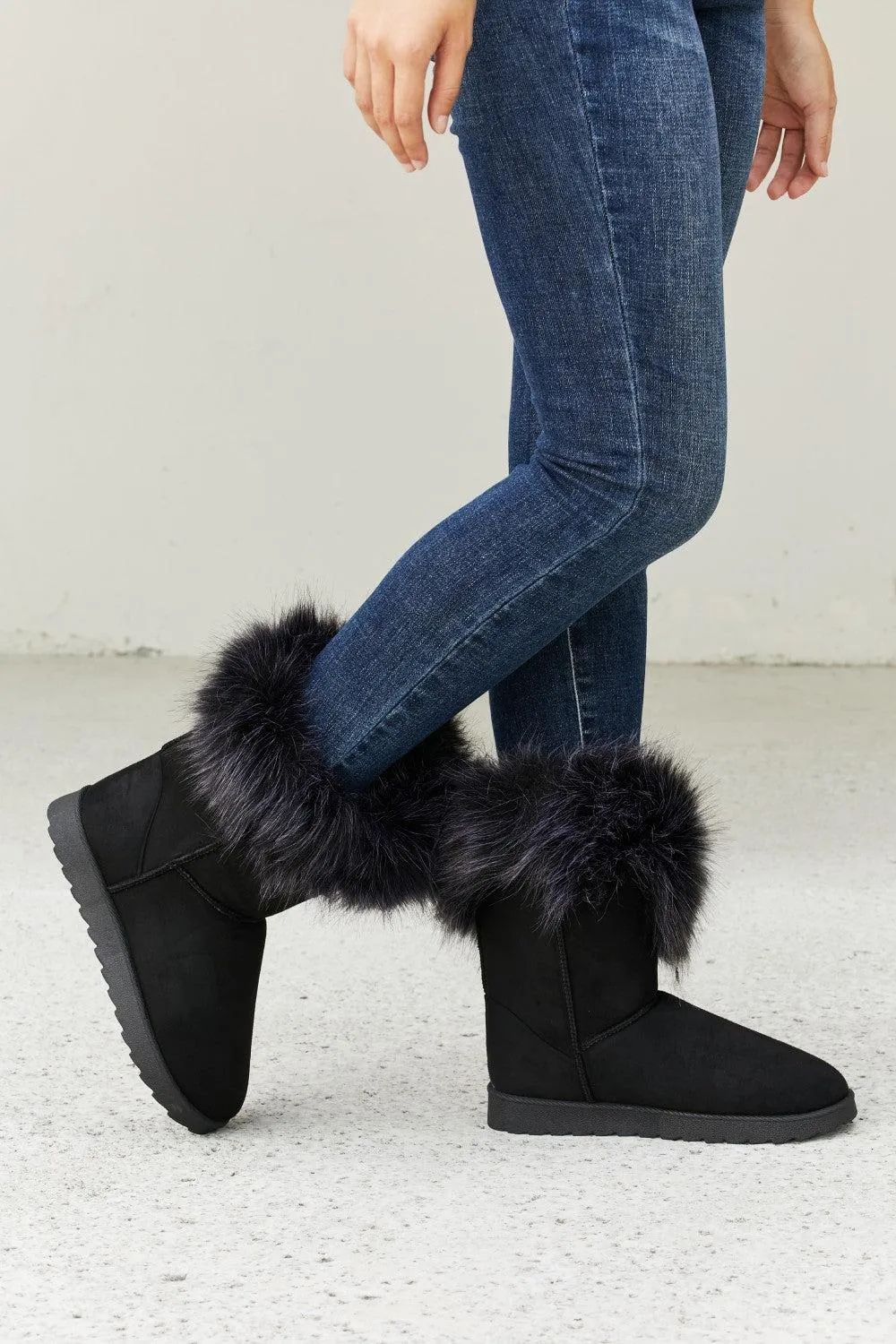 Legend Snowed In Warm fluffy Mid-Calf Boots