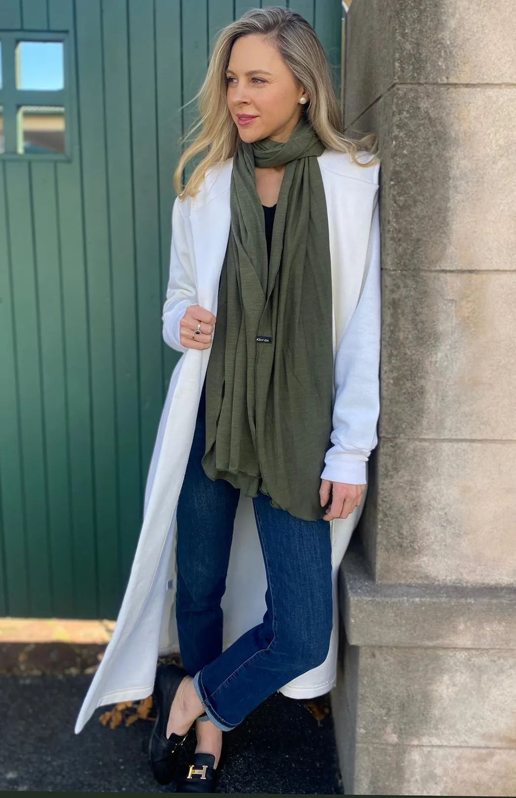 Lightweight Scarf - Merino/Tencel