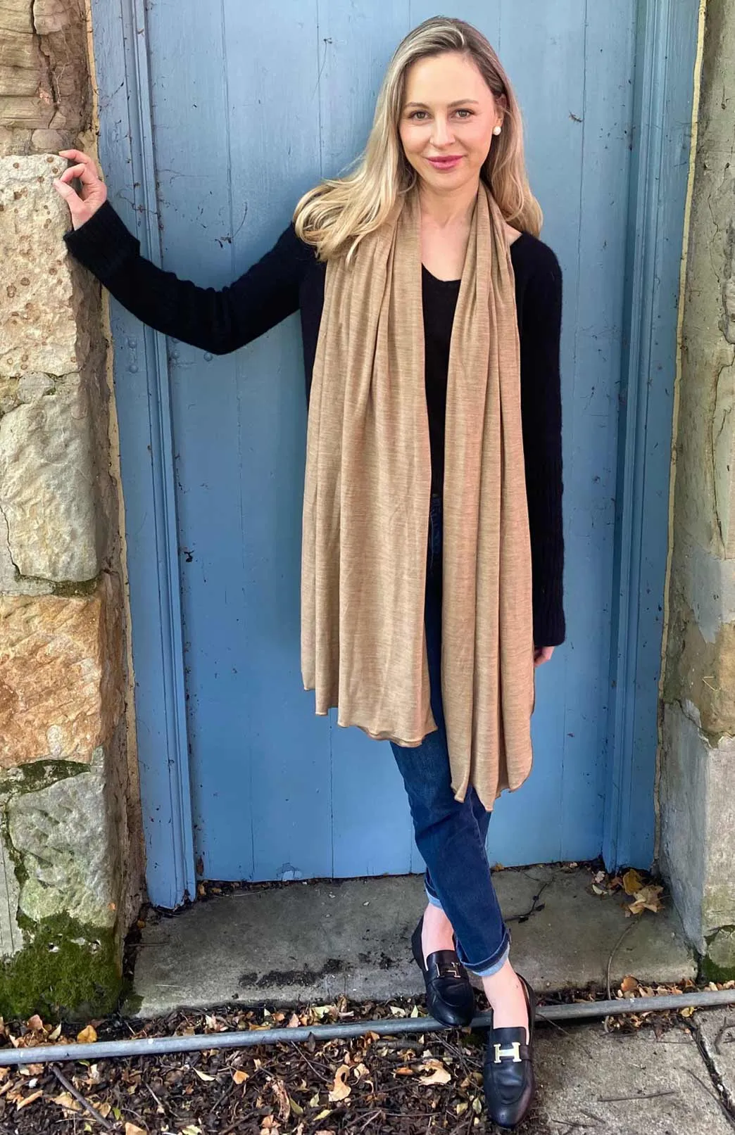 Lightweight Scarf - Merino/Tencel