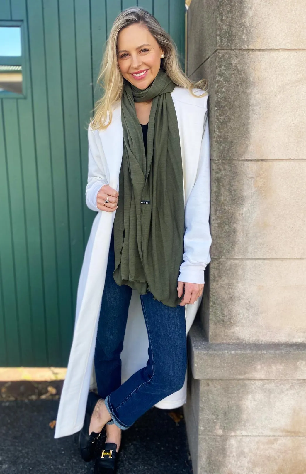 Lightweight Scarf - Merino/Tencel