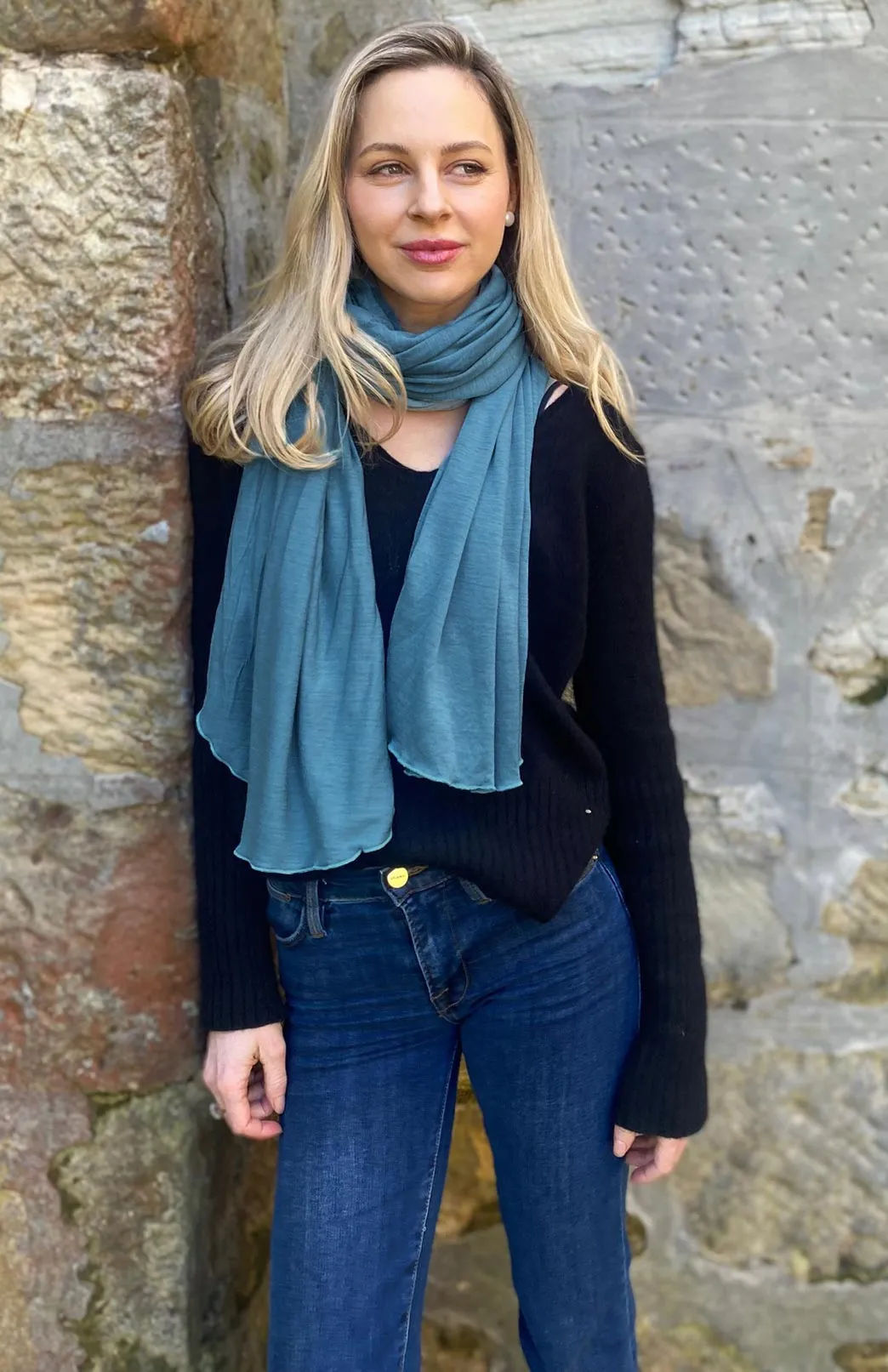 Lightweight Scarf - Merino/Tencel