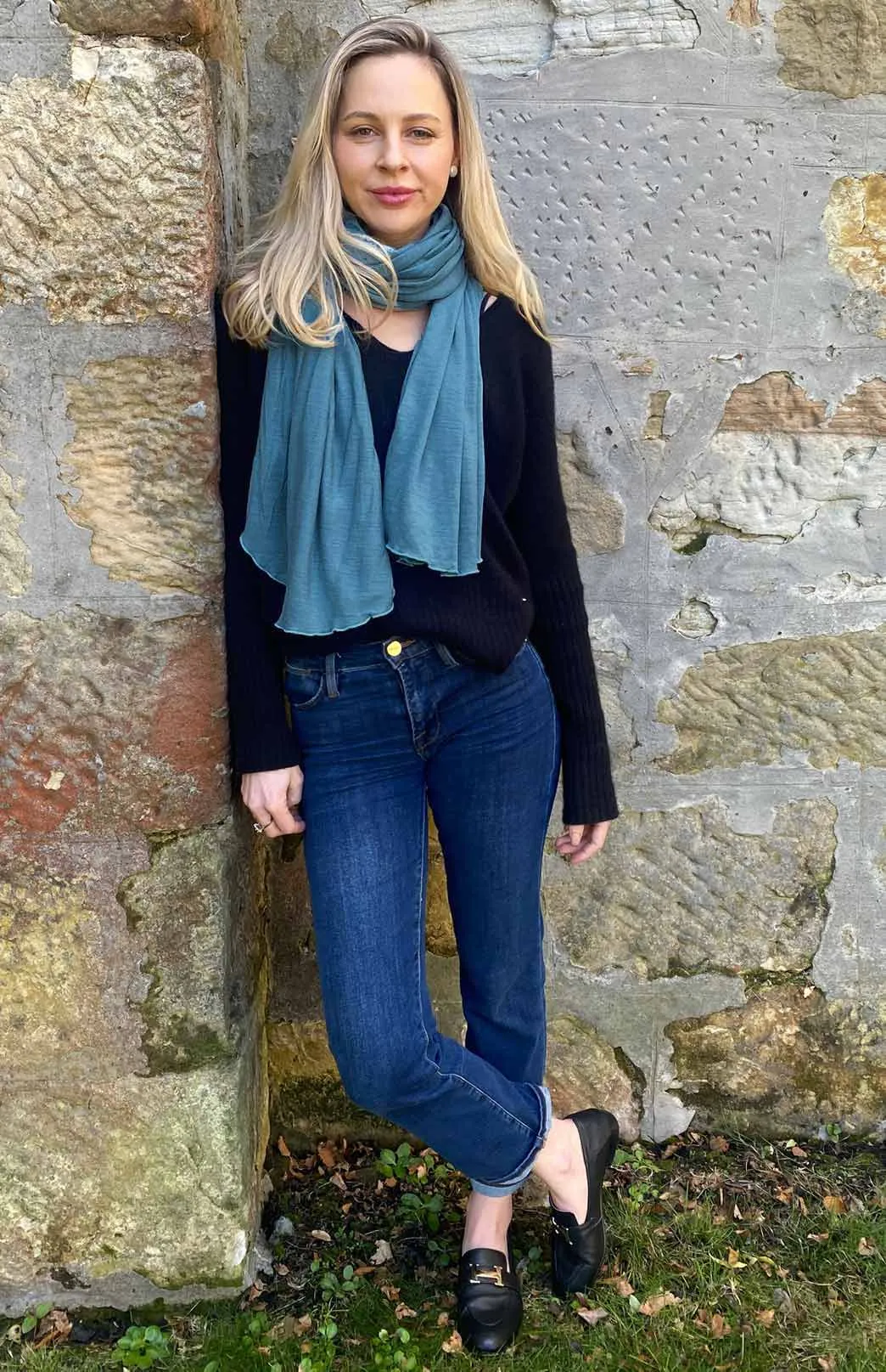 Lightweight Scarf - Merino/Tencel