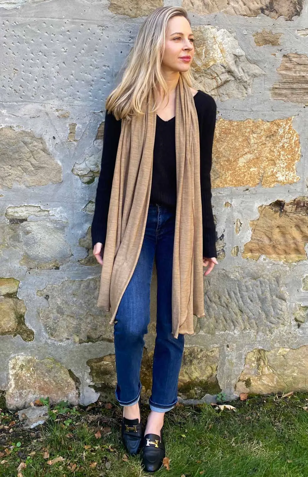 Lightweight Scarf - Merino/Tencel