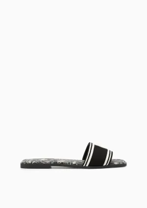 Maiden Infinite Flat Sandals - Black