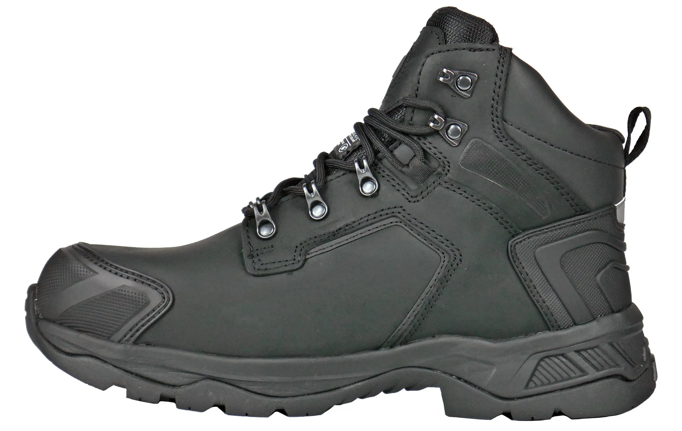 Men's Hoss Chiller Black, EH, SR, WP, Insulated Mid Hiker Composite Toe Boot