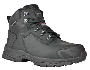 Men's Hoss Chiller Black, EH, SR, WP, Insulated Mid Hiker Composite Toe Boot