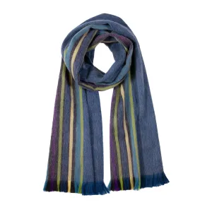 NEW! Alpaca Scarf - Blue Bird