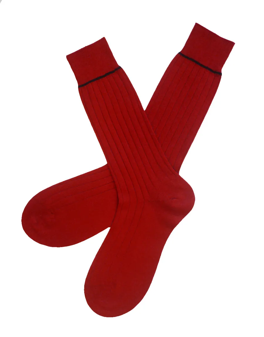 Pencil Rib Ankle Socks