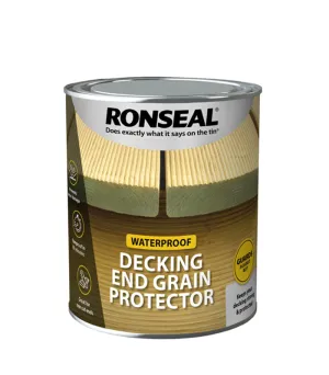 Ronseal Decking End Grain Protector - 750ml - Green