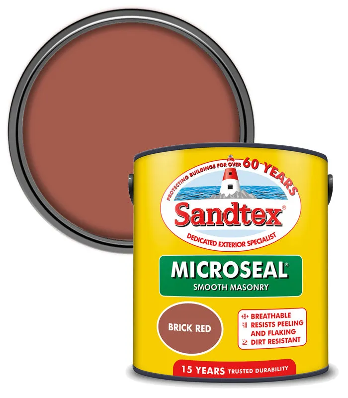 Sandtex 15 Year Microseal Smooth Masonry Paint