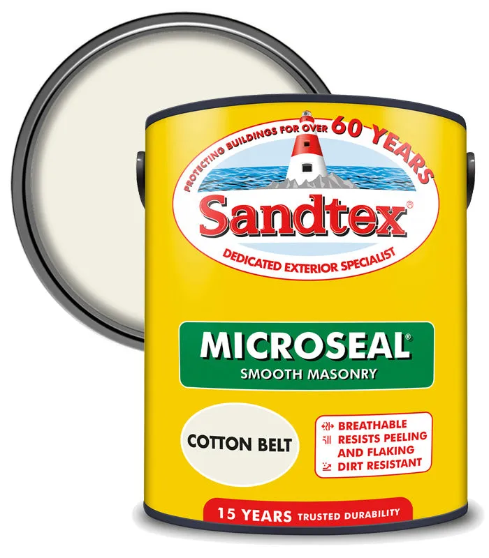 Sandtex 15 Year Microseal Smooth Masonry Paint