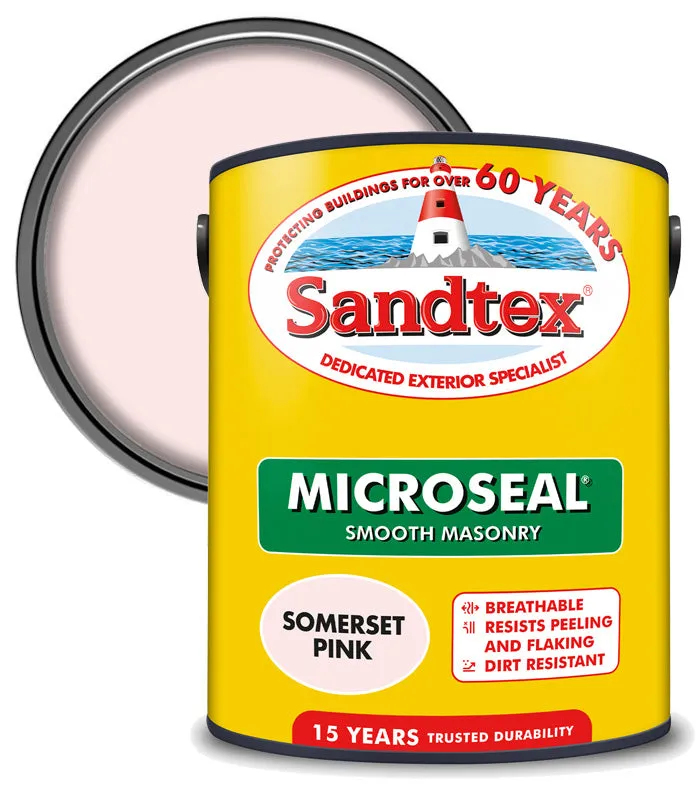 Sandtex 15 Year Microseal Smooth Masonry Paint