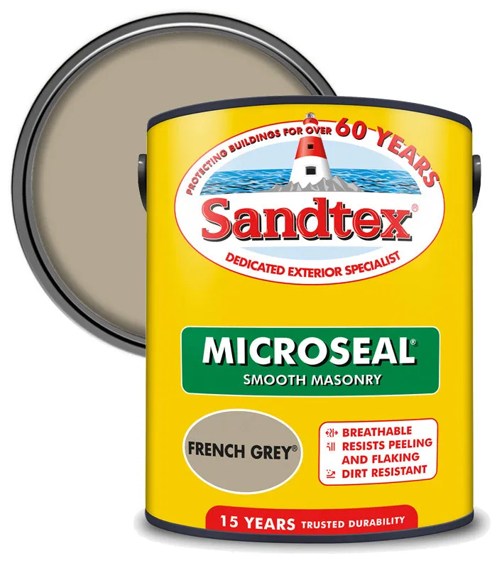 Sandtex 15 Year Microseal Smooth Masonry Paint