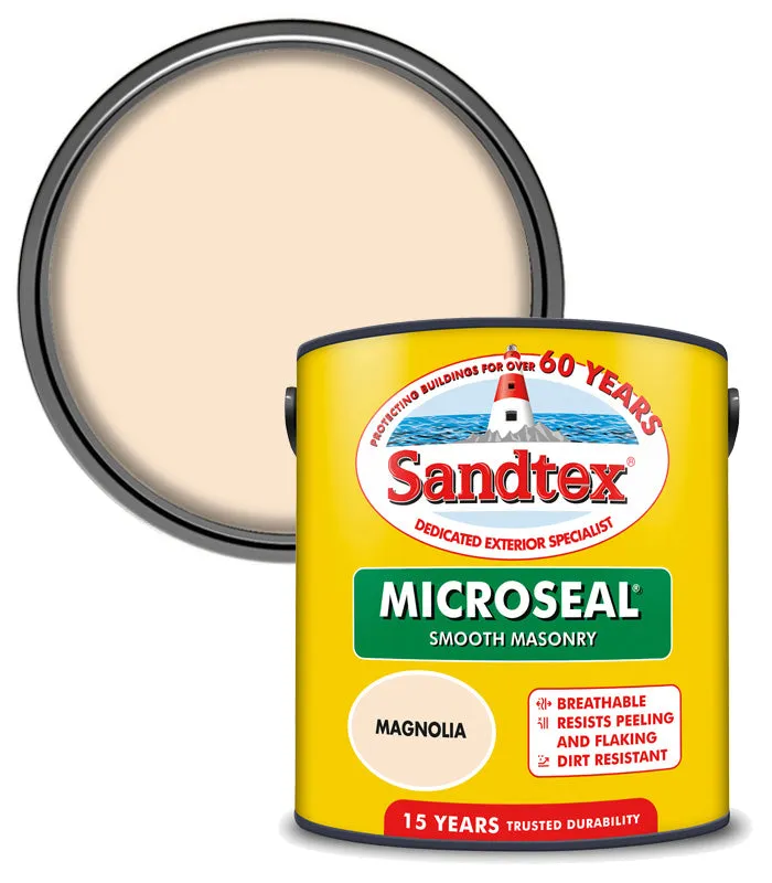 Sandtex 15 Year Microseal Smooth Masonry Paint