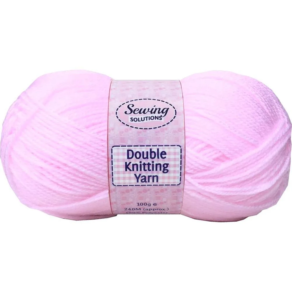 Sewing Box Knitting Wool Pink | 100g