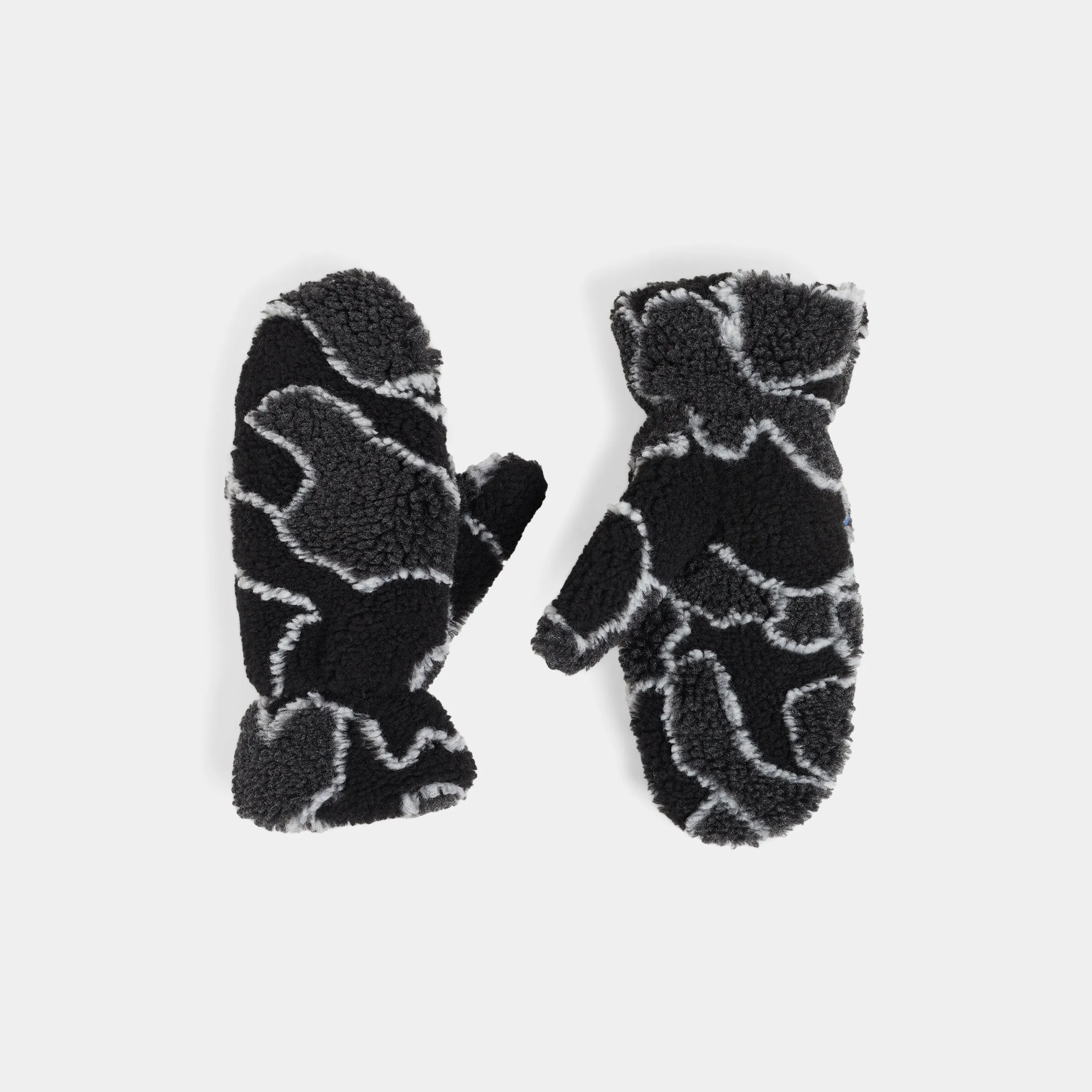 Sherpa Glacier Mittens - Black