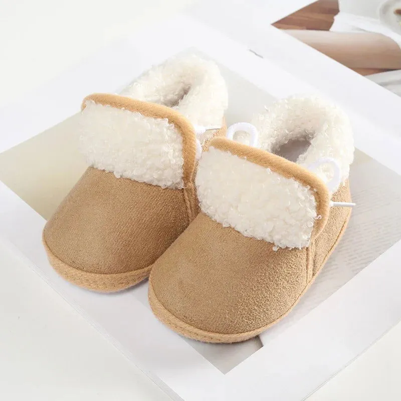 Warm Soft Sole Anti-slip First Walkers Booties Crib Boots