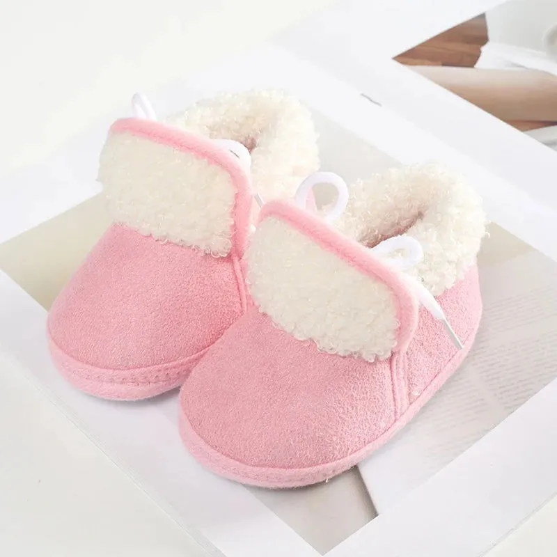 Warm Soft Sole Anti-slip First Walkers Booties Crib Boots