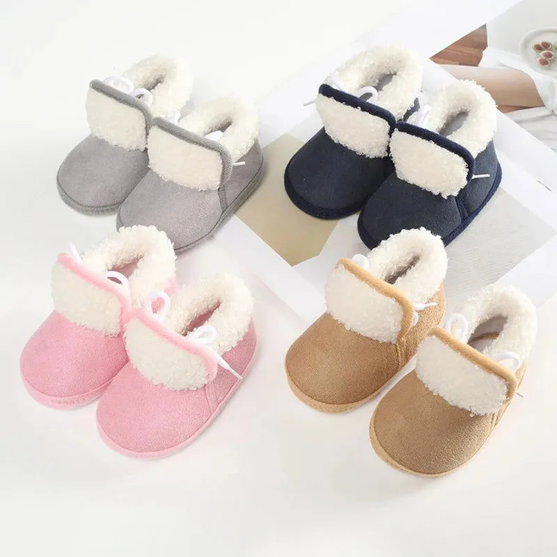 Warm Soft Sole Anti-slip First Walkers Booties Crib Boots