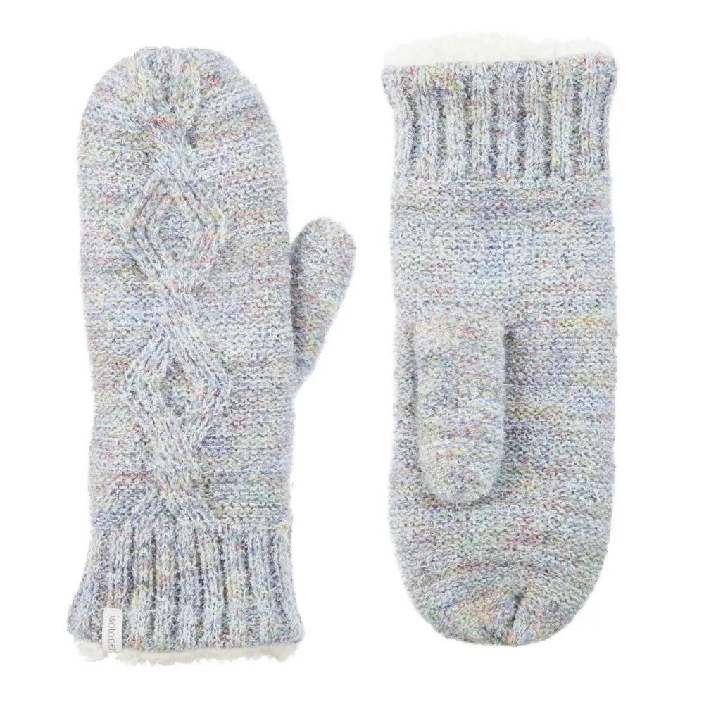 Women’s Recycled RPET Cable Knit Mittens