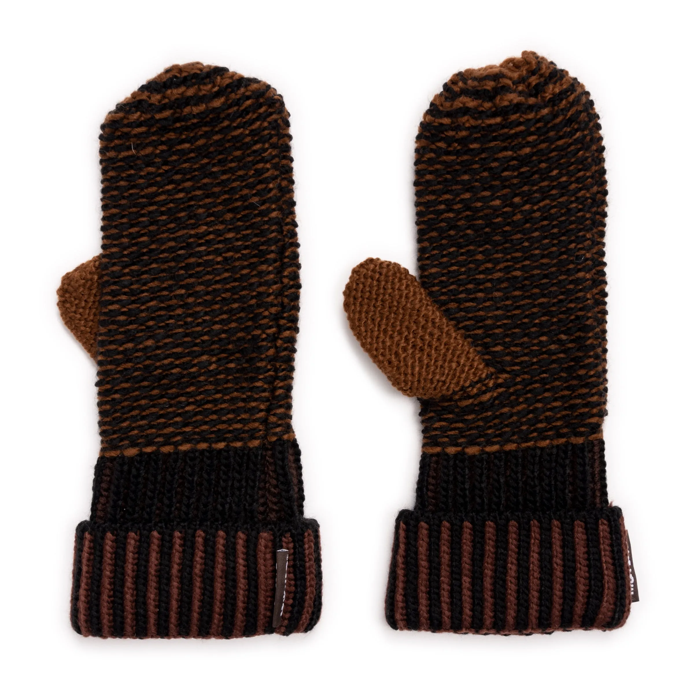 Women's Textured Stripe Mitten