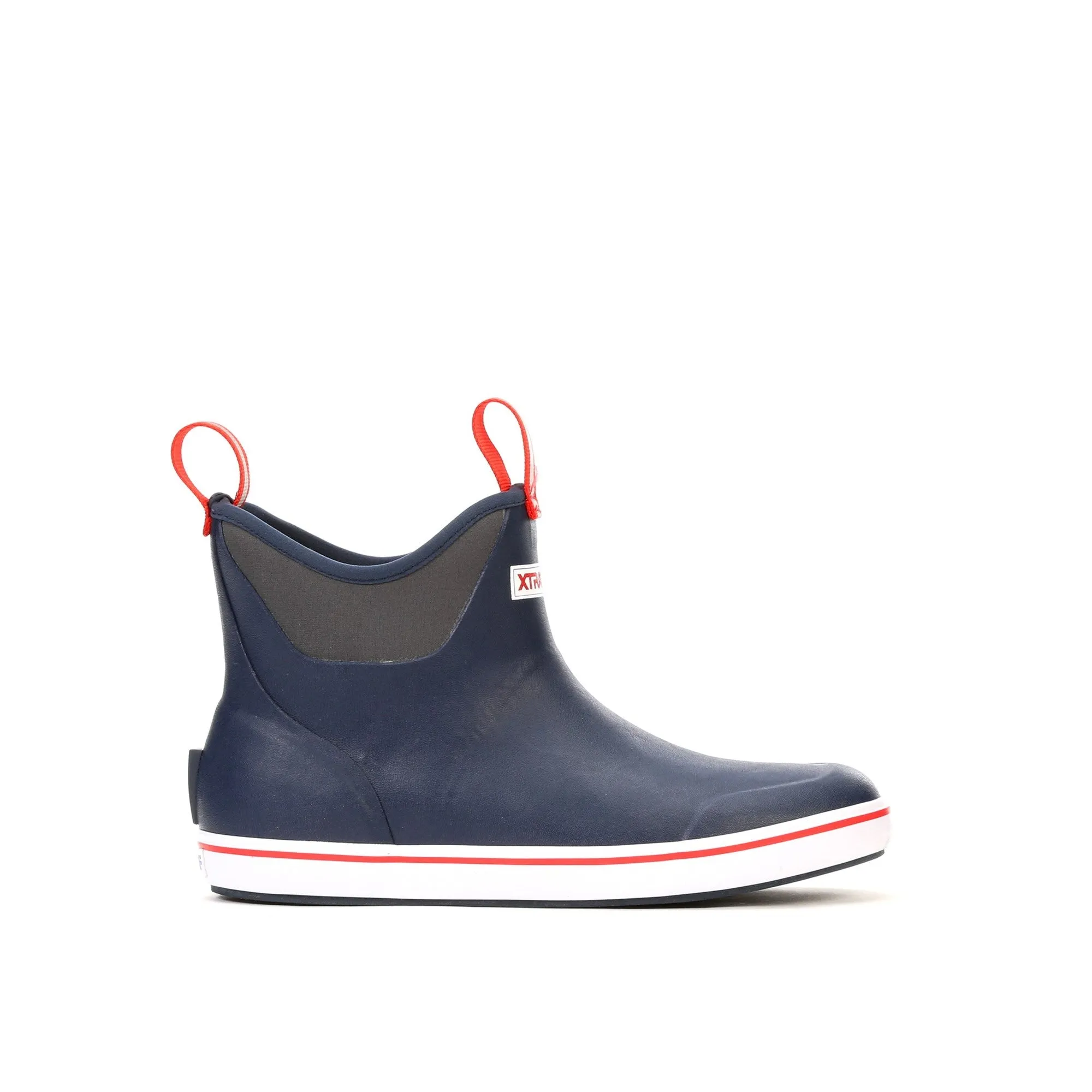 Xtratuf Ankle Deck Mens Boot - Navy/Red